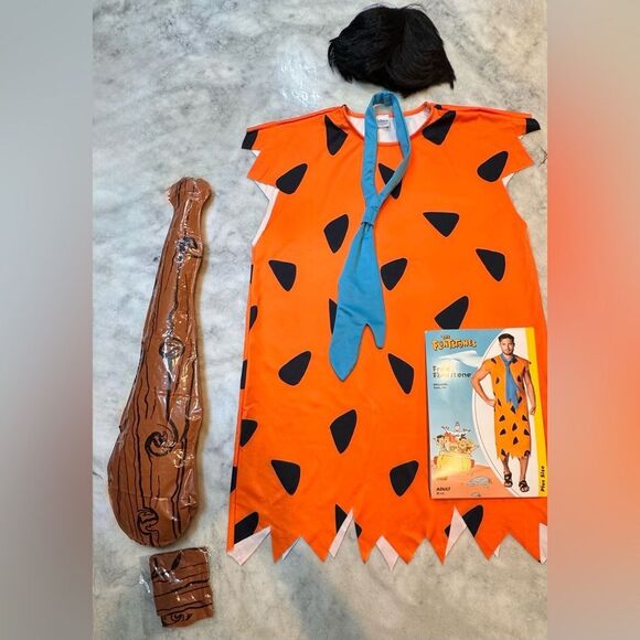 Adult Fred Flintstone Plus Size Costume. Size XXL - Picture 3 of 8